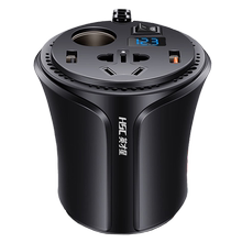 车载逆变器12v24v转220v汽车充电器1