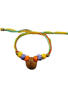 五彩红绳手链端午节成人