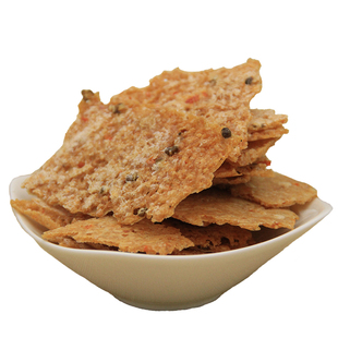 珊珊手工糯米锅巴安徽特产休闲零食香辣原味非油炸农家400g100g装