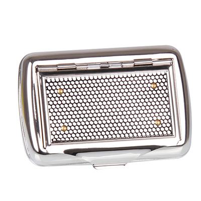 douyun烟丝盒不锈钢烟盒便携烟丝罐随身车载金属手卷防压储烟罐