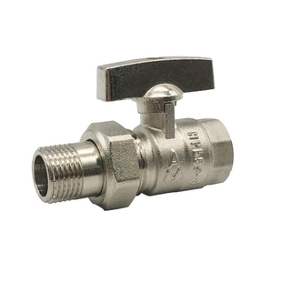 埃美柯278黄铜内外丝球阀水开关 全铜4分6分dn15dn25活接螺纹阀门