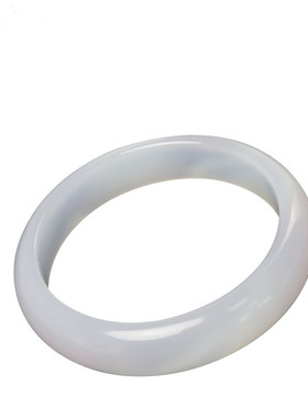 天然玛瑙玉髓原色水晶半宝石戒指