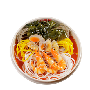 店长推荐仿真食品模型无名缘汤面米粉盖浇饭样板橱窗展示假菜道具