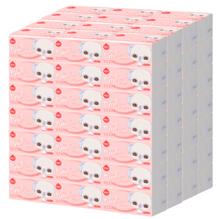 凤竹抽纸30包整箱家庭装婴儿面巾纸卫生纸家用原木纸巾餐巾纸