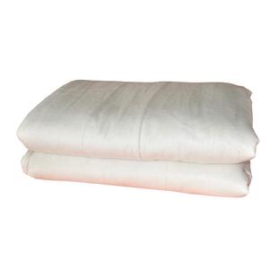 填充整张一体蚕丝绵羽绒棉被芯水洗棉蓬松宝宝棉被子衣服褥子内胆