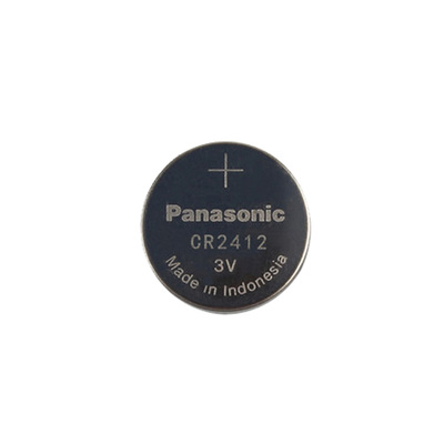 松下Panasonic纽扣锂电池CR2412  3V工业装电池CR2412/BN原装正品