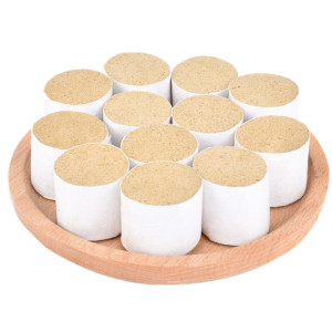 纯艾柱60:1手工十年金艾柱 艾灸条艾条艾柱温灸艾绒柱消毒