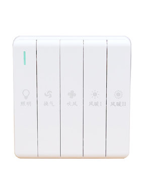 防水开关ip67双电机586型浴霸