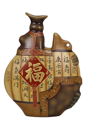 陶瓷小摆件丽江民族风古董架书房