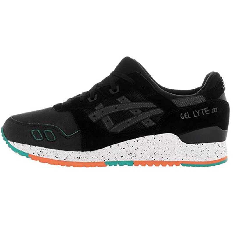 亚瑟士ASICS GEL LYTE III MIAMI PACK "BLACK" H631L-9090黑武士