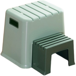 儿童塑料凳子双层洗手垫脚凳宝宝浴室防滑增高梯阶梯凳喂奶脚踏凳