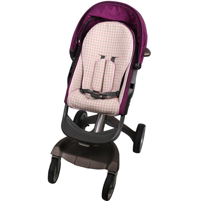 适配stokke Xplory V6 DouxBebe 婴儿童宝宝推车睡篮凉席坐垫夏季