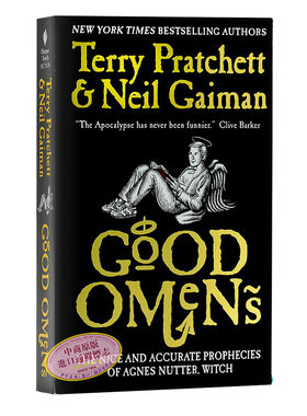 预售 好兆头小说 美版平装 Good Omens 好兆头英文原版 Neil Gaiman 好兆头原著好兆头周边好兆头官方周边尼尔盖曼