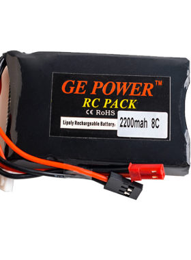 futaba 14SG 16sz 4PLS控电 遥控器电池2S 7.4V 2200MAH 8C电池