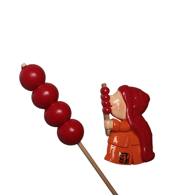 老北京特色冰糖葫芦小饰品磁贴