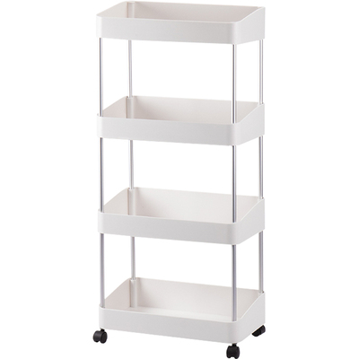 带轮子客厅落地式厨房蔬菜置物架