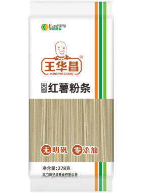 王华昌礼盒装零添加天然红薯粉条