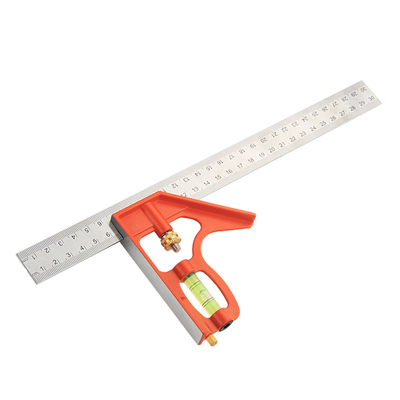 角尺90度不锈钢加厚多功能万用高精度木工直角尺子活动组合角度尺