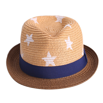 草帽日韩风婴童小孩太阳帽子