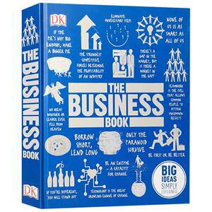 英文原版 DK商业百科系列：The Business Book: Big Ideas Simply Explained人类思想企业管理与决策类经济学全彩精装丛书通俗读物