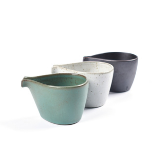 小雅陶瓷日式分茶器 公道杯茶海功夫茶具陶器古风简朴窑变均杯