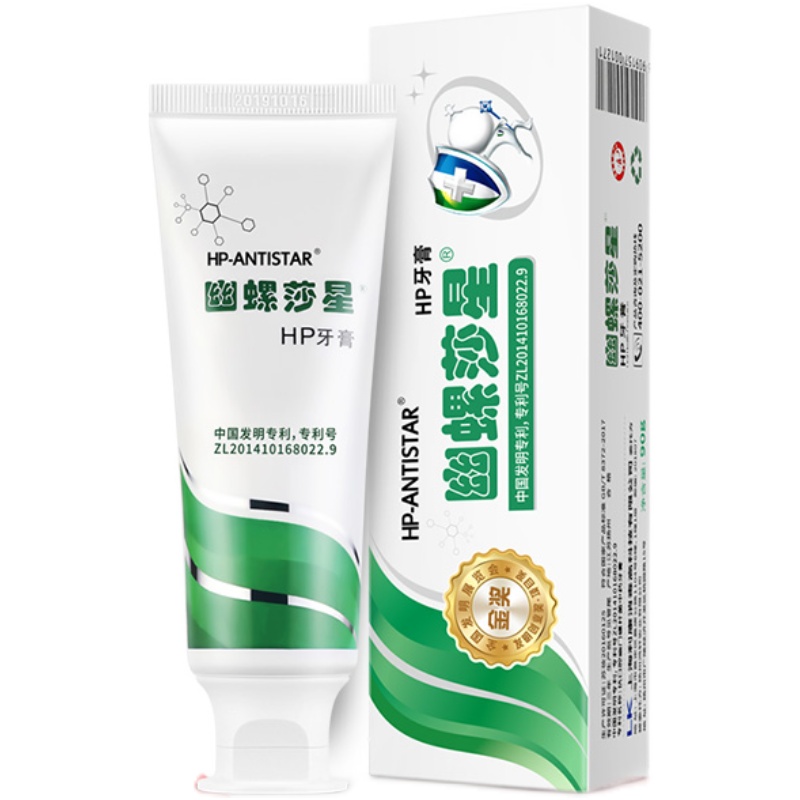 幽螺莎星hp 90g口气清新口腔牙膏