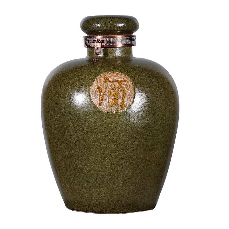景德镇陶瓷酒坛密封酒缸原浆密封锁扣酒壶10斤20斤30斤50斤100斤