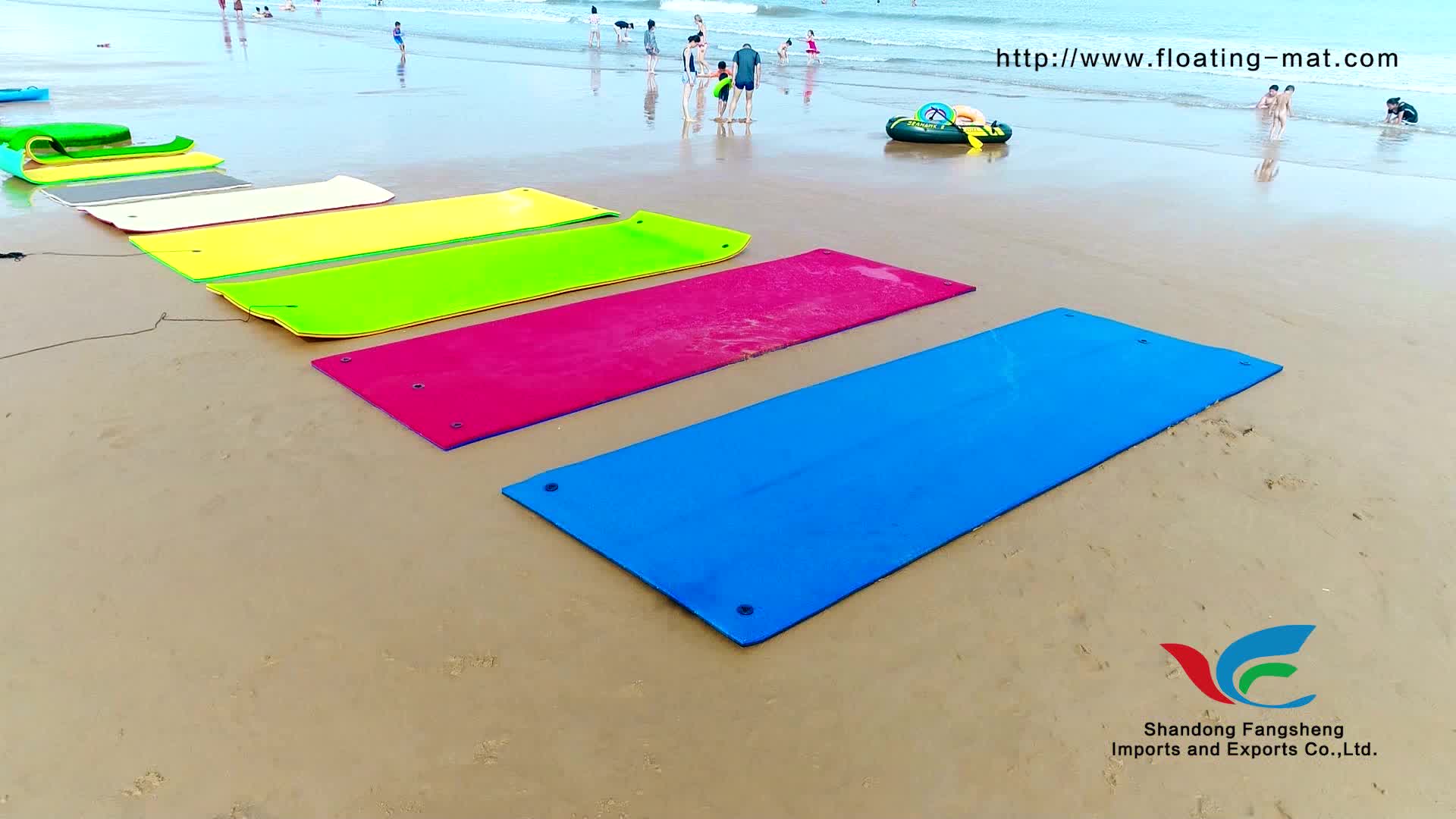 floating foam water mat