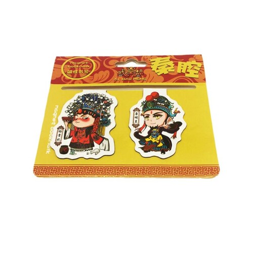 西安旅游文创纪念品国潮创意京剧秦腔卡通戏曲杨贵妃人物磁性书签