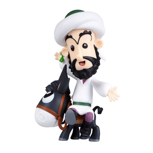 美影正版 阿凡提的故事 阿凡提和毛驴Q版手办公仔玩偶摆件模型