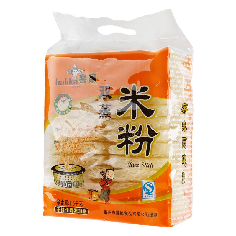 双蒸米粉不粘不坨客家特产