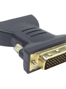 dvi24电脑显卡转换5转接头公转