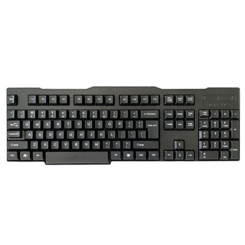 力胜键盘有线办公游戏网吧家用笔记本电脑防水compute通用KB-202