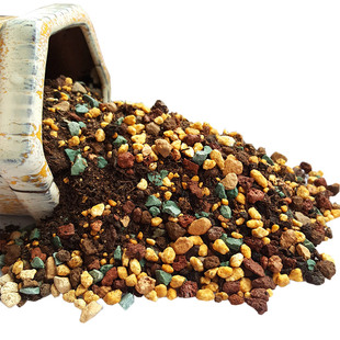 多肉营养土5斤颗粒土配方土火山岩赤玉土麦饭石种植土泥炭鹿昭土