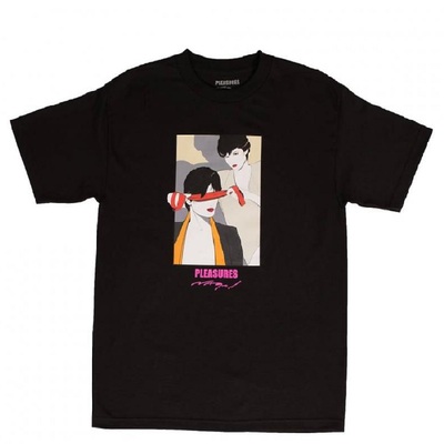 四季男士黑色圆领短袖现货