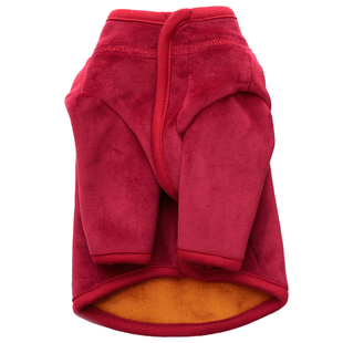 宝眷宠物衣服猫狗新年装过年红色喜庆加绒保暖春季外套大衣夹克