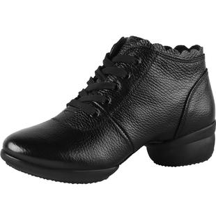 真皮舞蹈鞋2025新款水兵舞鞋女广场舞鞋白色跳舞鞋女软底春夏四季