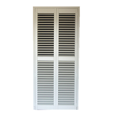 冠轩美式实木百叶窗帘落地门杭州