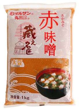 日式丸三爱藏之名匠赤味噌大豆酱