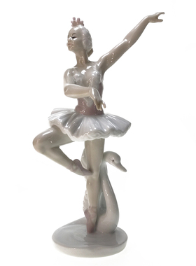 英国sviv陶瓷瓷偶舞蹈天鹅湖芭蕾
