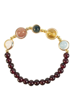 古觉工作室石榴石黄水