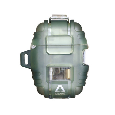 日本风车windmill正品防风内燃式气体打火机大尺寸防水防摔火具