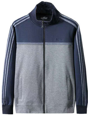 长袖大码中老年休闲服运动套装