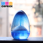 液体油漏水滴油滴沙漏计时器创意摆件防摔儿童装饰品个性生日礼物