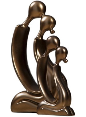 北欧装饰摆件家装饰品创意家居情侣人物客厅办公室酒柜装饰品摆设