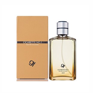 GF高夫香水No.0号/1号/2号/527号男士专用古龙水淡香60ml烟草味
