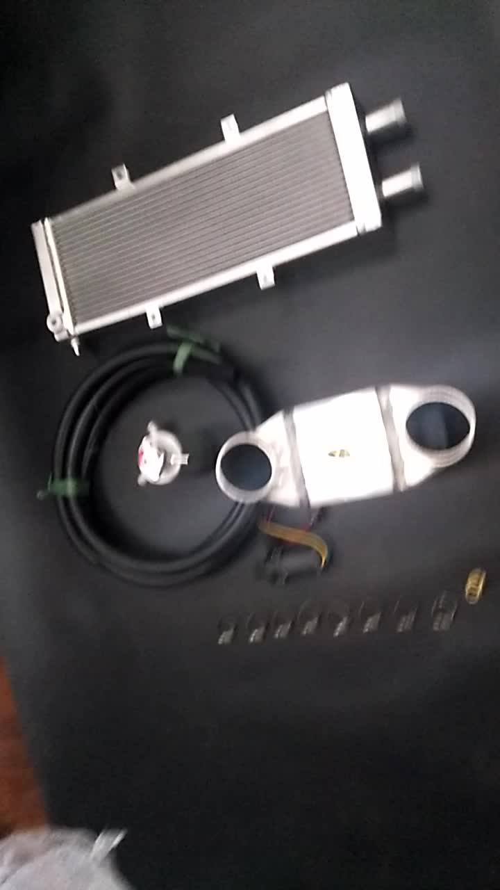 600hp Water Intercooler Kit Universal Intercooler Kit Performance 10x4.5x4.5inch Intercooler