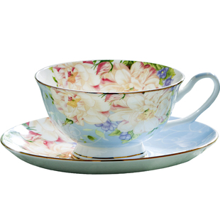 欧式骨瓷咖啡杯套装简约家用英式下午茶茶具杯子陶瓷创意北欧风格