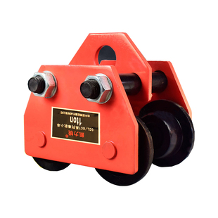 手推跑车0.5吨1吨2顿3T5吨环链电动葫手拉跑车芦工字钢运行小轨道