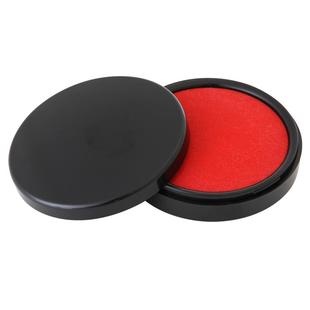 得力印台财务用印泥油印章油印台印泥红色印尼快干印章秒干印油印章按手印工具办公用品多规格财会专用